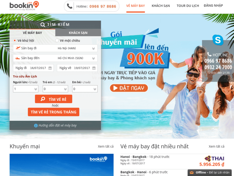 Top 10 website bán vé máy bay giá rẻ và uy tín tại Việt Nam | tienkiem.com.vn