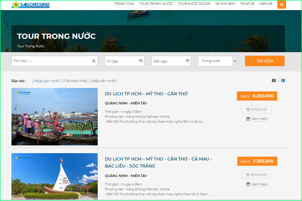 Top 10 website đặt tour du lịch giá rẻ và uy tín tại Việt Nam